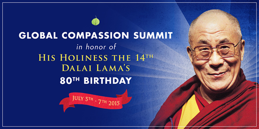 Happy 80th Birthday, Dalai Lama!